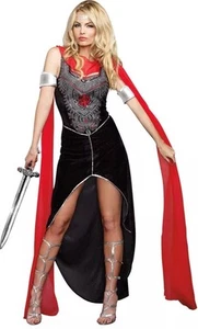 Sexy Amazon Warrior Zena Athena Goddess Medieval Pallas Women's Costume - XL - Picture 1 of 6