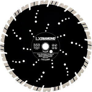 LXDIAMOND Diamant-Trennscheibe 350 mm x 25,4 Granit Beton Naturstein Hartgestein - Bild 1 von 7