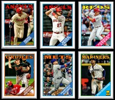 1988 35th Anniversary T88 2T88 RC Rookie & Veterans 2023 Topps Series 1 and 2