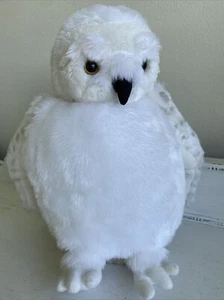 Harry Potter Hedwig Snowy Owl Plush Sound Movement Head Rotates Sound Works EUC - Picture 1 of 12