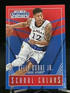 2015-16 Contenders Draft Picks School Colors #25 Rookie Kelly Oubre Jr Jayhawks - Picture 1 of 2