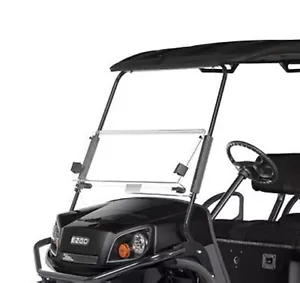 Buggies Unlimited EZGO Express Series S6 / L6 Golf Car Folding Clear Windshield - Foto 1 di 1