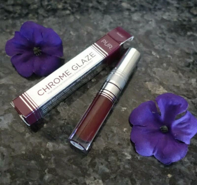 Pur chrome glaze high shine lip gloss new in box 0.07oz select yours - Image 1 of 3