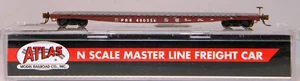 NUEVO N Atlas #50006438 GSC 60' Flatcar PRR #480356 - Imagen 1 de 2