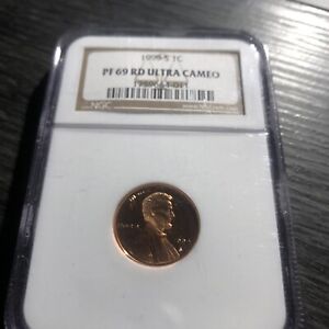 1999-S 1C RD PROOF ULTRA CAMEO Lincoln Memorial One Cent NGC PF69RD