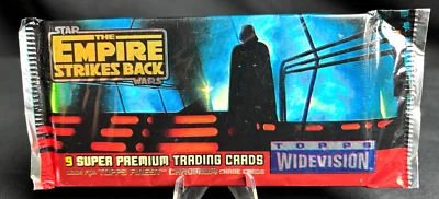 Cartões Widevision Topps 95 Star Wars The Empire Strikes Back (1) pacote lacrado - Imagem 1 de 3