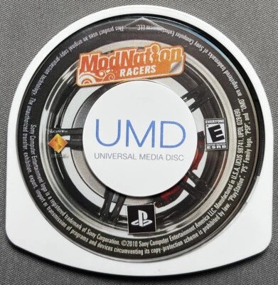 ModNation Racers (Sony PSP, 2010) Tested Disc Only - Image 1 of 2