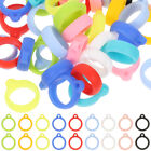 50PCS Colorful Hanging Rope Silicone for Phone Pen Lanyard