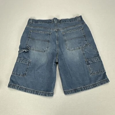 Pantalones Cortos de Carpintero Vintage FADED GLORY Para Hombre W38 Azul Denim Calce Relajado Y2K Foto 1 de 4