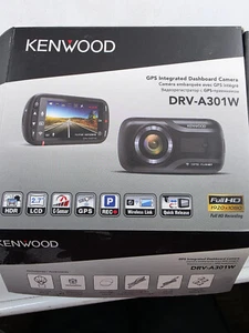 Kenwood DRV-A301W Full HD dash cam with 2" display, Integrated GPS and Wi-Fi - Picture 1 of 19
