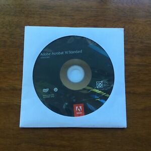 Adobe Acrobat XI 11 Standard Full Retail Version for Windows DVD & Serial