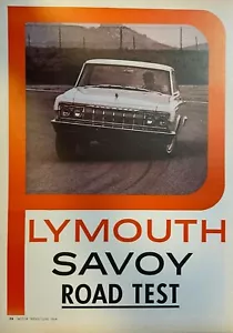 Plymouth Savoy Road Test 1964 illustrato - Foto 1 di 5