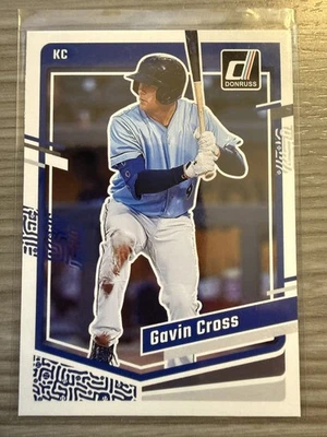 2023 Panini Donruss - Gavin Cross #102 (RC) - Image 1 of 2