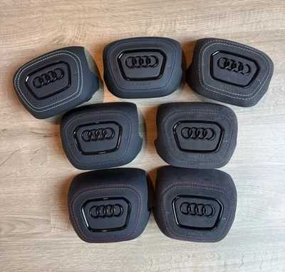 ⚠️Audi S3 RS3 RS4 RS5 B9 RSQ3 Q5 Q7 SQ7 SQ8 RSQ8 4M Steering Wheel Airbag Cover⚠️ - Image 1 of 4