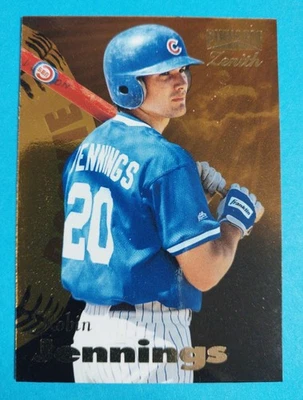 1996 Pinnacle Zenith Robin Jennings #104 (RC) Cubs - Image 1 of 3