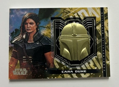 Cara Dune M-CDH 星球大战 2020 Topps Mandalorian S1 金奖章 # 01/10 Alpha — 第 1/4 张图片