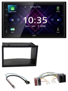 JVC DAB 2DIN MP3 Bluetooth USB Autoradio für Seat Ibiza (2002-2008) - Bild 1 von 10