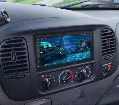 For 1998–2003 Ford F-150 F150 Radio With Apple CarPlay Android Auto GPS WIFI BT Foto 1 de 4