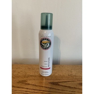 VTG Clairol Herbal Essences Styling Mousse Maximum Hold Yarrow 8oz New Volume - Image 1 of 4