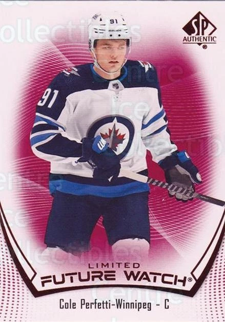 2021-22 SP Authentic Limited Red #155 Cole Perfetti - Image 1 of 1