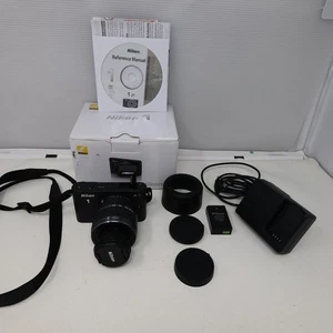 Nikon 1 J1 10MP Camera 30-110mm Boxed Faulty Low Light Sensor Issue - Picture 1 of 10