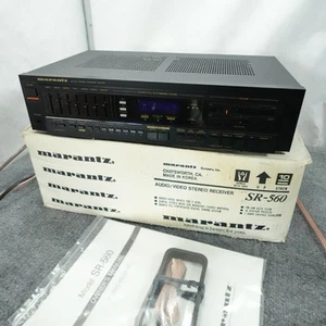 Marantz SR-560 AV Stereo Receiver FM AM Radio Quartz Synthesized Tuning Tested - Picture 1 of 15