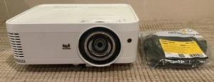ViewSonic PS600W DLP Projector 3500 Lumens Short-Throw Home Theater 1080p HDMI - Picture 1 of 8