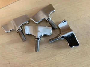 MAPEX 6mm M6 WING BOLT Thumb Screw Parts Lot of 4x 2000s Hi-Hat Clutch Mount - Picture 1 of 3