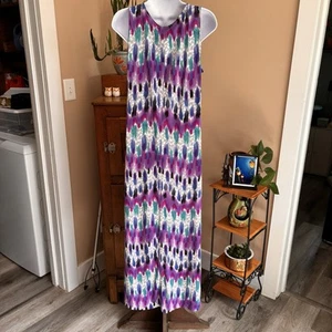 Maxi vestido de verano para mujer con dobladillo alto-bajo de playa boho de la colección NY - Imagen 1 de 9