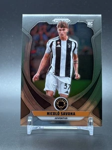 2025 Panini Prizm Club World Cup #123 Nicolo Savona Juventus RC - Bild 1 von 2