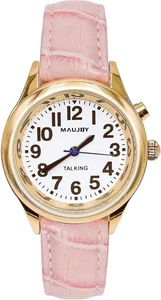 Reloj MAUJOY Calidad Voz Clara y Fuerte Ultra Delgado Damas Hablando Inglés... - Imagen 1 de 8