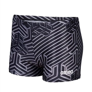 Boy's Swimwear Arena Kikko Swim Shorts in Black - Picture 1 of 4