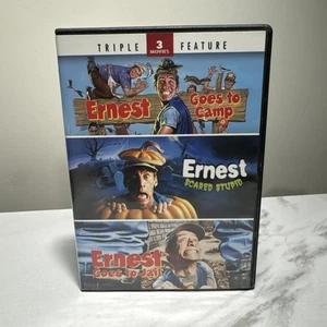 Ernest Triple Feature (DVDs, 2011) Scared Stupid, Goes To Camp, Goes To Jail - Picture 1 of 5
