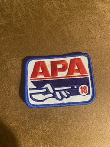 APA Pool League Patch 18 Billiards Team Player Badge Pool Hall Tournament - Picture 1 of 1