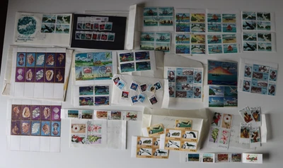 Palau Job Lot Collection  1983-1985  Shells Marine Treaty Strip Block UM FU etc. - Image 1 of 4