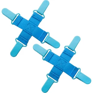 Lenzuolo Districante Confezione da 2 Previene Il Lavanderia Ingarbuglia T9Z32350 - Foto 1 di 6