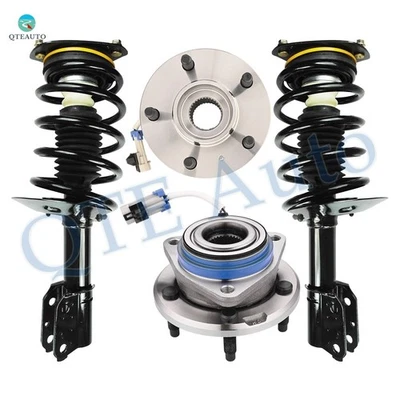 Juego de 4 cojinetes de cubo de rueda delantera - puntal completo rápido para Pontiac Montana 1999-2005 Foto 1 de 4