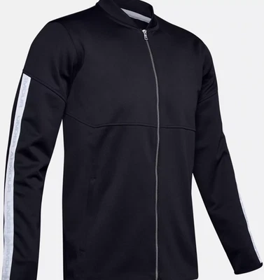 Under Armour Men's Jacket (Size L) UA Athlete Recovery Knit Warm Up Top - New - Image 1 of 3