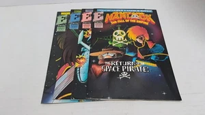 1992 ETERNITY COMICS CAPTAIN HARLOCK THE FALL OF THE EMPIRE KOMPLETTE SERIE 1-4 - Bild 1 von 9