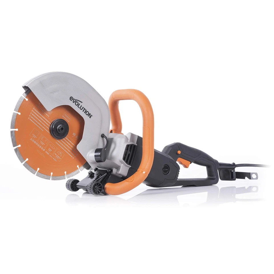 Evolution R255DCT - 10 In Concrete Saw - 15A Motor, No Gas - 4-1/16 In Cut - Image 1 of 4