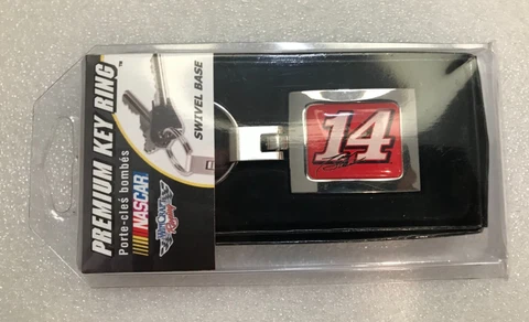 NEW SEALED NASCAR TONY STEWART # 14 / 2009 PREMIUM KEY RING / WINCRAFT Made USA Cover