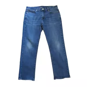 Lucky Brand 410 Athletic Slim Jeans Men's 34x29 (34x30 Tag) Blue Denim - Picture 1 of 11
