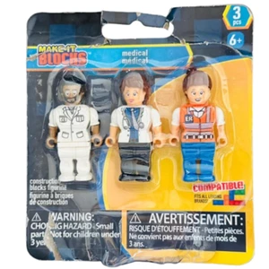 MAKE-IT BLOCKS Medical Mini Figurines - Picture 1 of 3