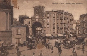 Postcard Porta Capuana Parte Posteriore Napoli Naples Italy - Foto 1 di 2