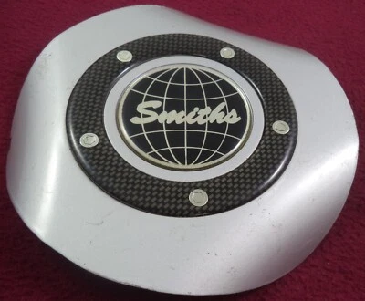 Tapa central de rueda Smith's Racing Wheels plateada personalizada (1) Foto 1 de 2