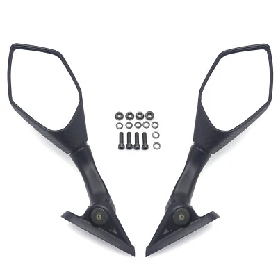 Rearview Mirror Short Stem For Yamaha 15-21 YZF-R3 14-21 YZF-R25 15-20 Yamaha NM - Image 1 of 4