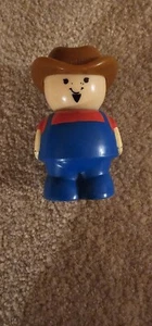 Vintage 1993 Shelcore Plastic Farmer Figure - Picture 1 of 3
