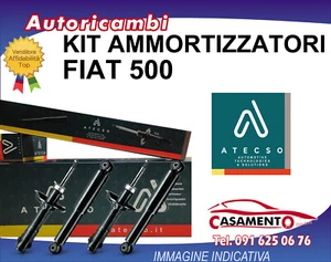 KIT 4 AMMORTIZZATORI ATECSO FIAT CINQUECENTO 900 DAL 91 AL FINO AL 98 - Foto 1 di 1