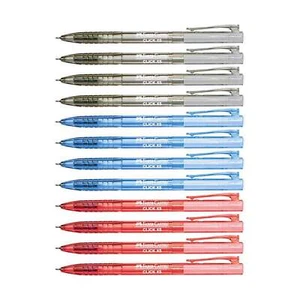 12pcs Faber Castell Click X5 Retractable Ball Point Pen 0.5mm | Black Blue Red - Picture 1 of 8