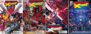 DEADPOOL vs X-FORCE (4) comic SET #1 2 3 4 MARVEL NOW! 2014 1st print lot - Picture 1 of 1